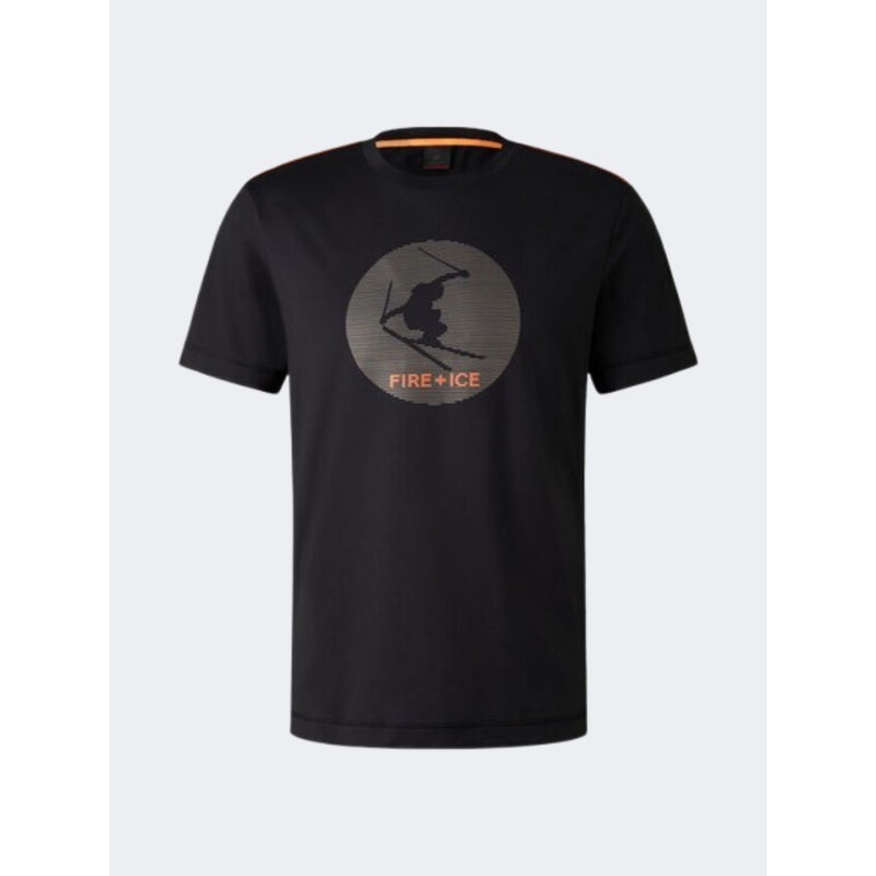 Fire and Ice Gerad Men Skiing Baselayer Black