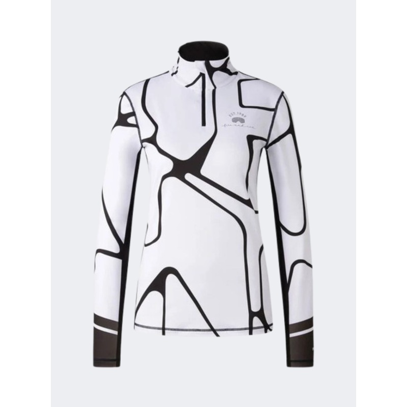 Fire and Ice Ilvy3 Women Skiing Baselayer White/Black