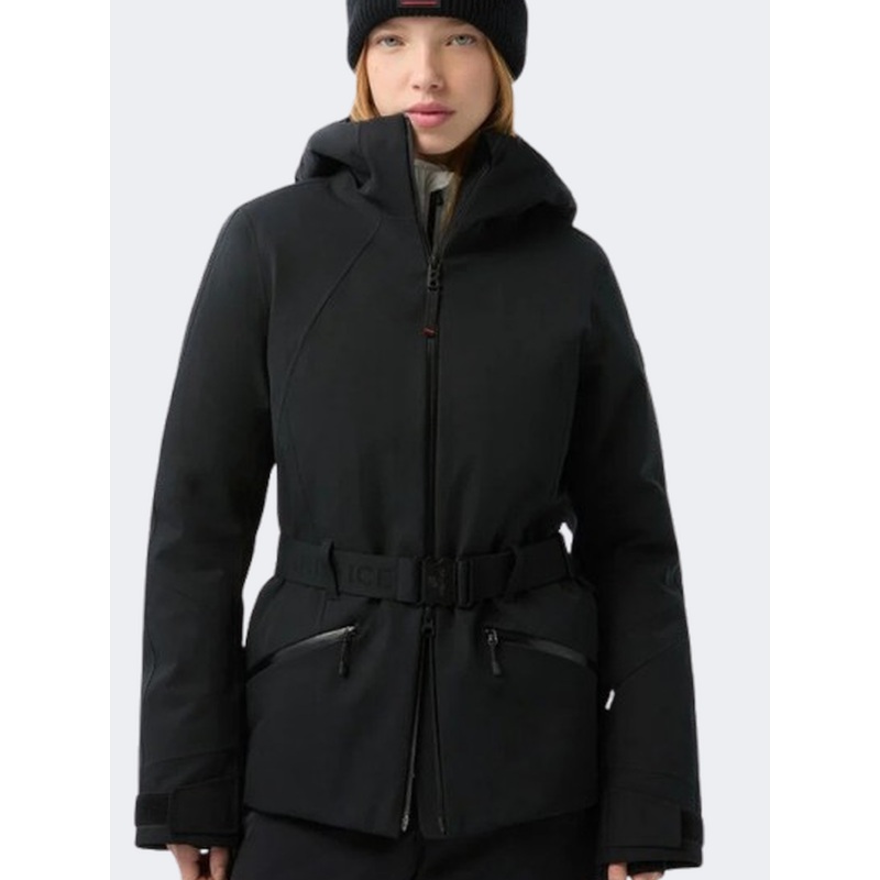 Fire and Ice Moia2 Women Skiing Jacket Black