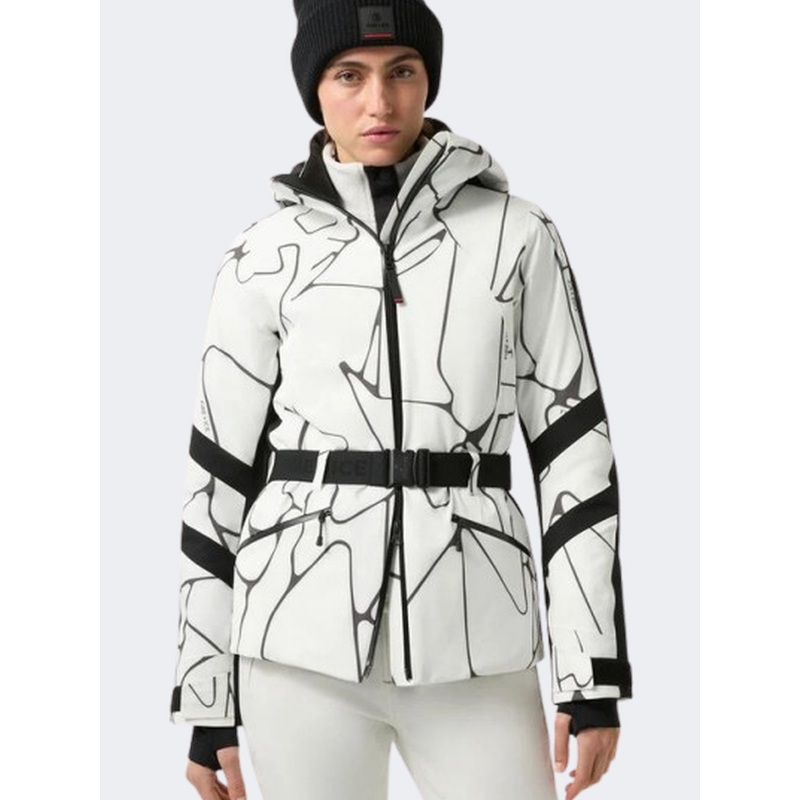 Fire and Ice Moia2 Women Skiing Jacket White