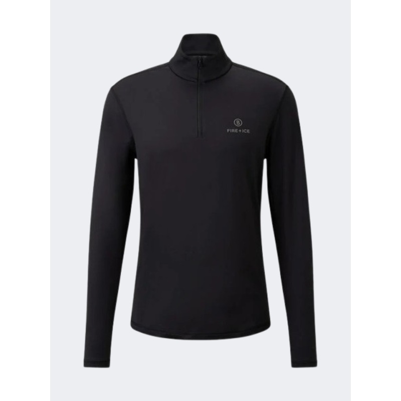 Fire and Ice Pascal Men Skiing Baselayer Black