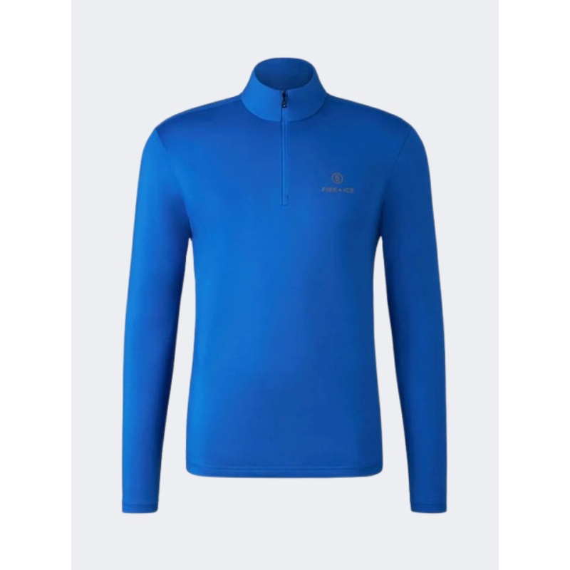 Fire and Ice Pascal Men Skiing Baselayer Nautical Blue