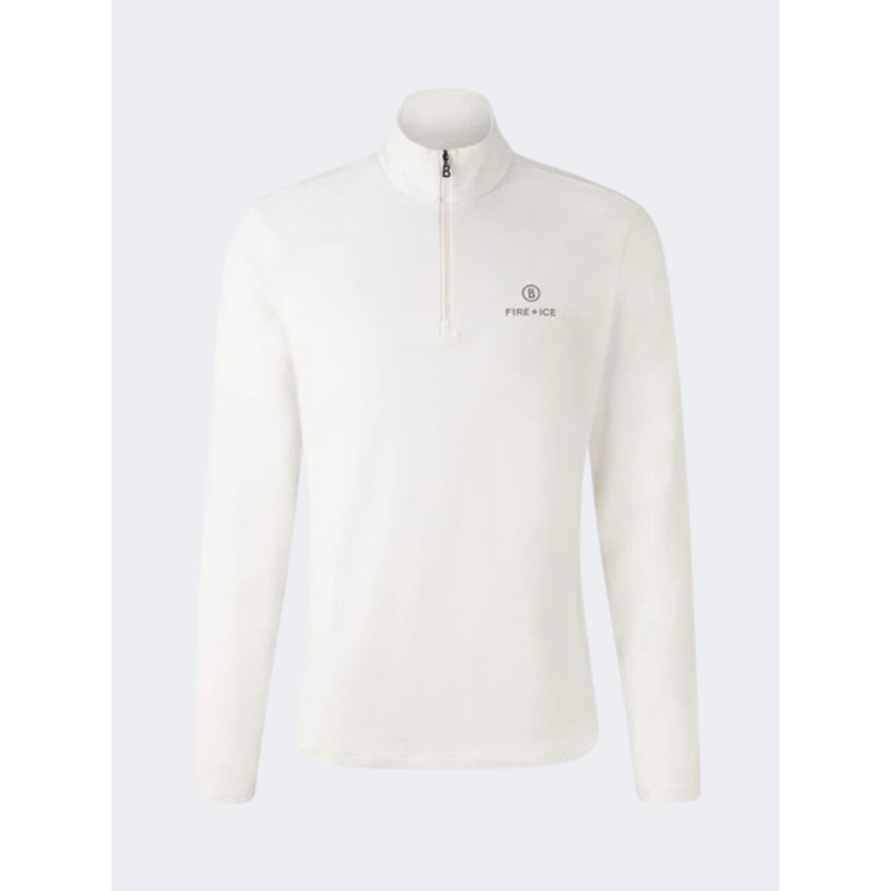 Fire and Ice Pascal Men Skiing Baselayer Off White