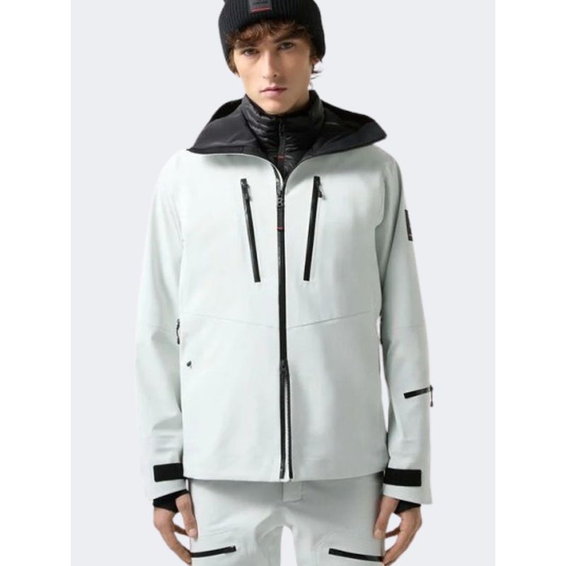Fire and Ice Piaro Men Skiing Jacket White