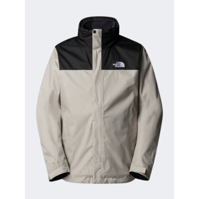 The North Face Evolve Ii Triclimate 3 In 1 Men Hiking Jacket Clay Grey/Black