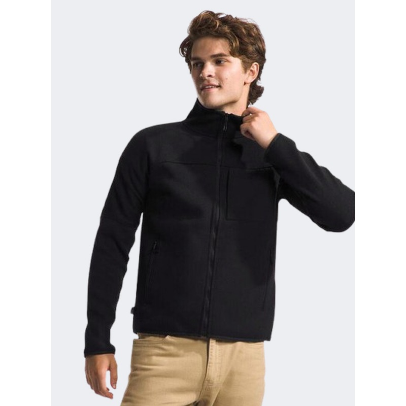 The North Face Front Range Fleece Men Lifestyle Fleece Black Heather Npf