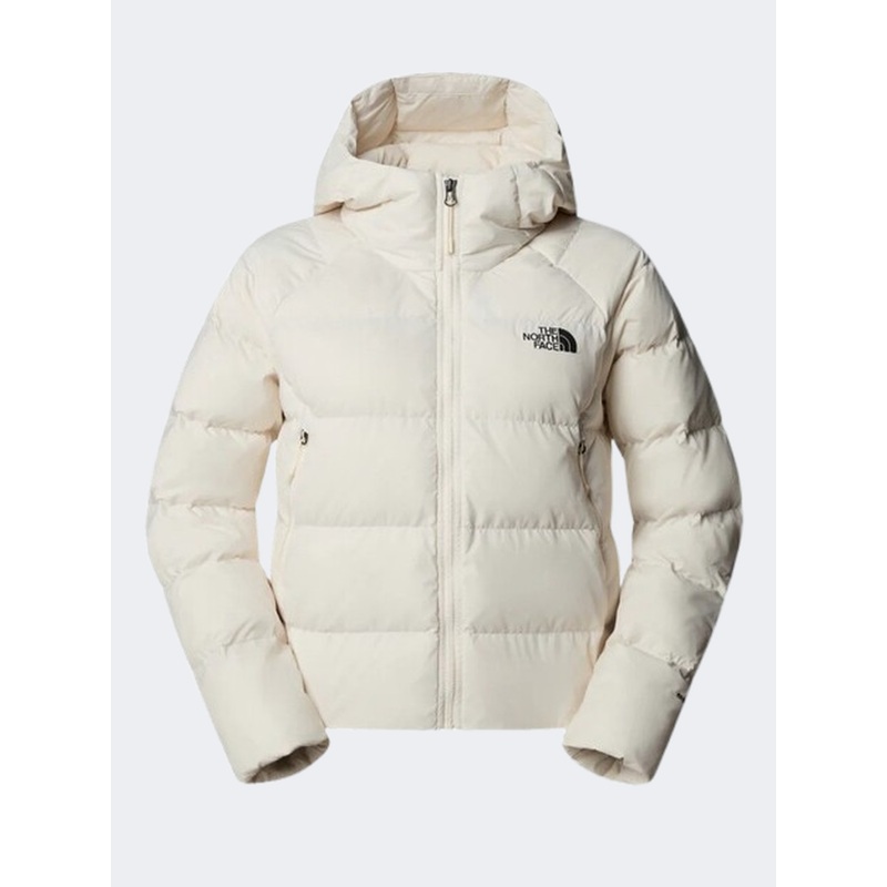 The North Face Hyalite Down Women Lifestyle Jacket White Dune