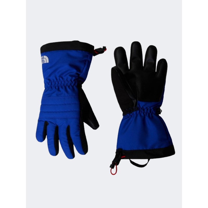 The North Face Montana Kids Skiing Gloves Blue