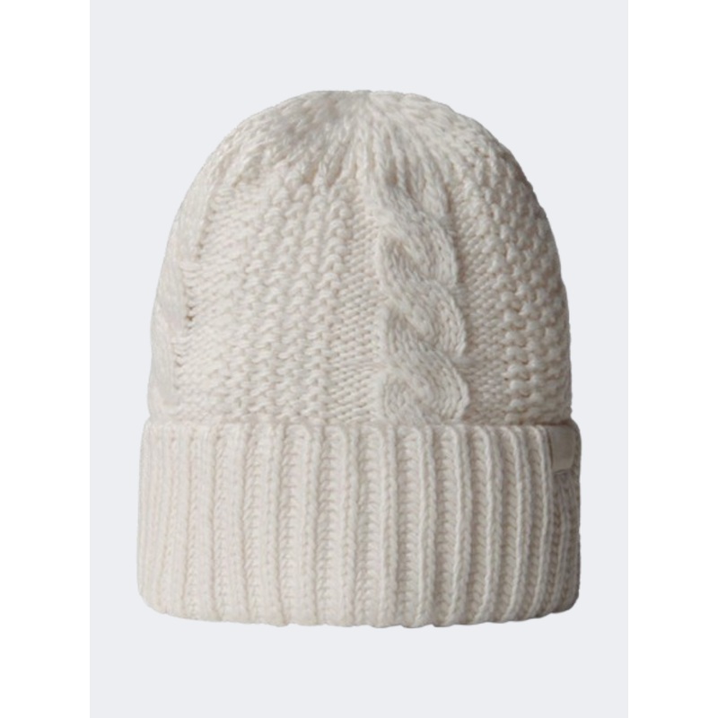 The North Face Oh Mega Women Hiking Beanie White Dune