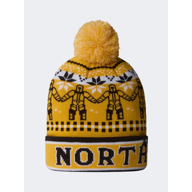 The North Face Tuke Kids Lifestyle Beanie Summit Gold