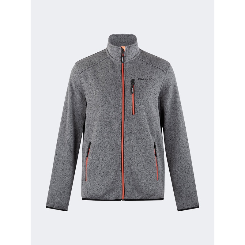 Top Ten Comfortable Women Skiing Fleece Grey+Black