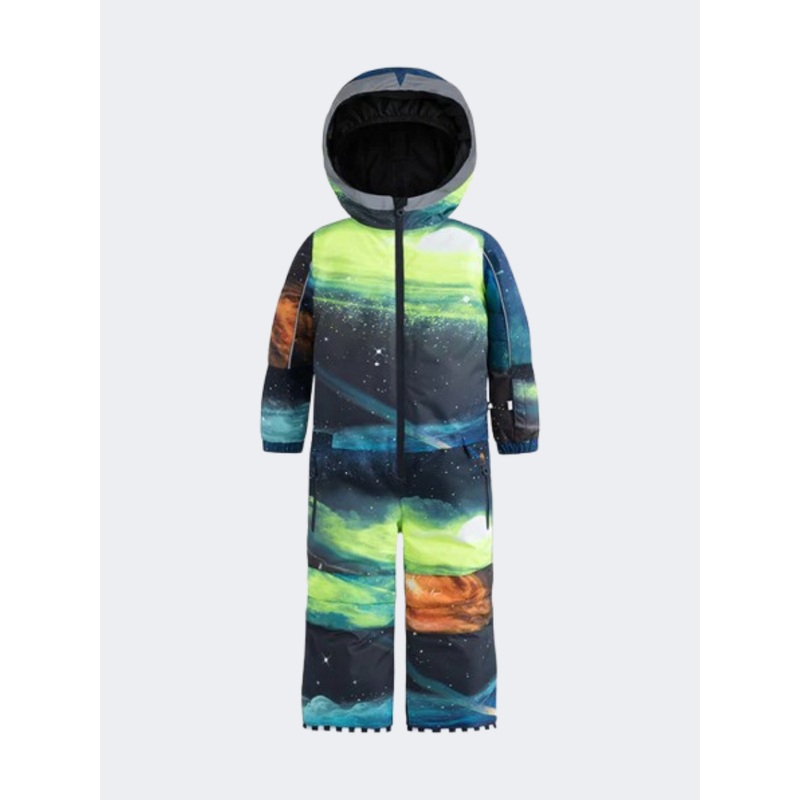 Weedo Cosmo Space Kids Skiing Overall Multicolor