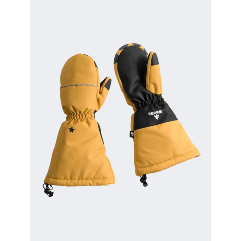 Weedo Liodo Lion Kids Skiing Gloves Brown/Black