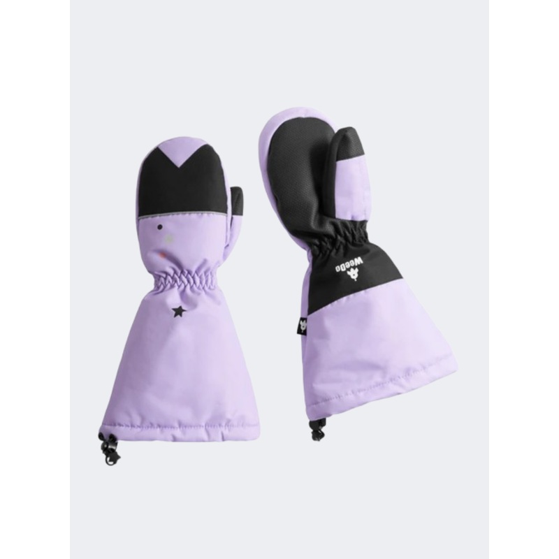 Weedo Unido Kids Skiing Gloves Lilac