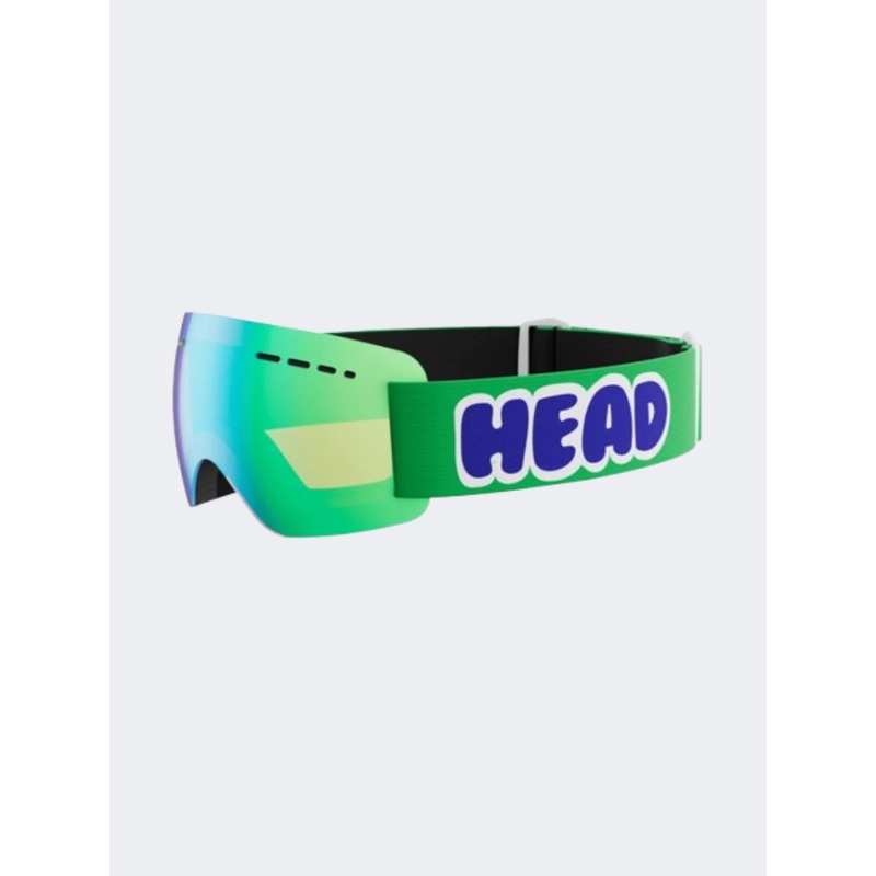Head Solar Kids Skiing Goggles Blue/Green