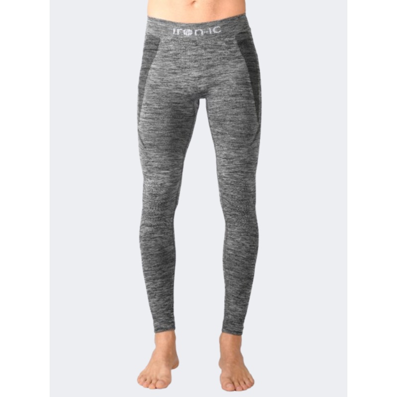 Iron Ic Long Performance Men Skiing Baselayer Grey
