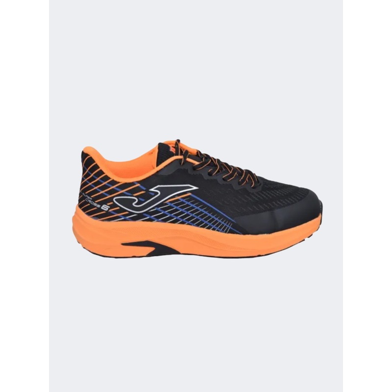 Joma Super 2401 Gs-Boys Running Shoes Black/Orange