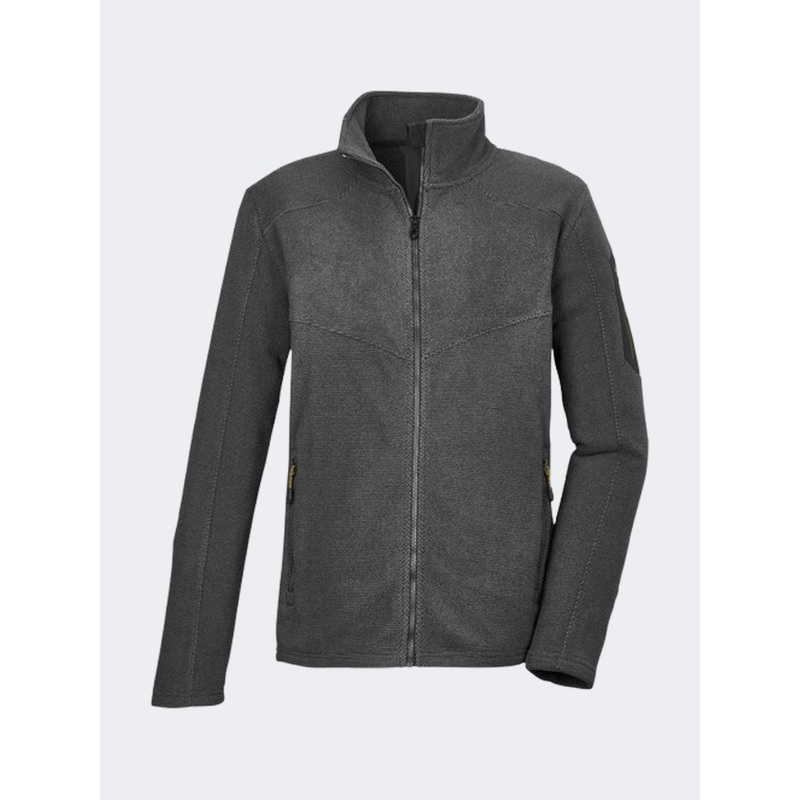 Killtec Kow 90 Men Skiing Fleece Medium Grey