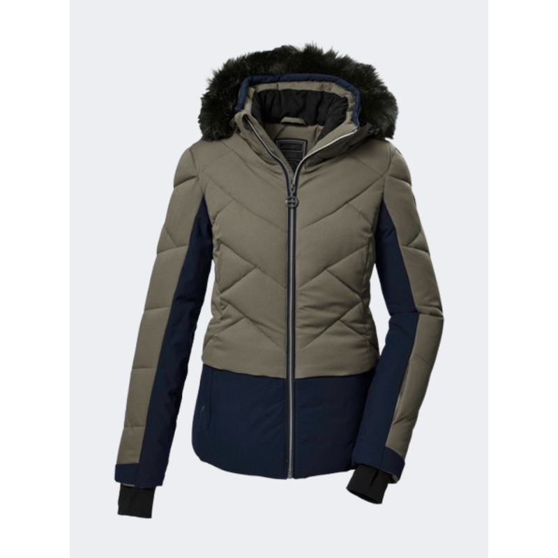 Killtec Ksw 102 Women Skiing Jacket Camel