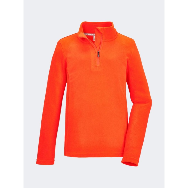 Killtec Ksw 184 Boys Skiing Fleece Dark Orange