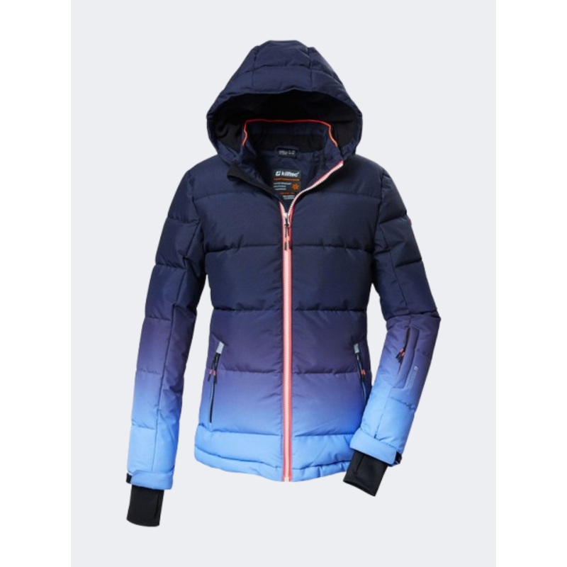 Killtec Ksw 330 Girls Skiing Jacket Lavender/Navy
