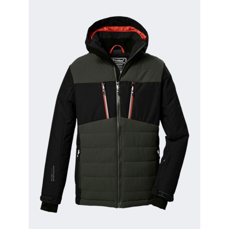 Killtec Ksw 385 Boys Skiing Jacket Black