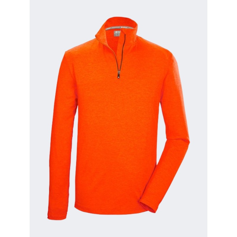 Killtec Ksw 95 Men Skiing Fleece Dark Orange