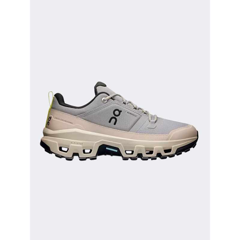 On Cloudrock Women Hiking Sneakers Alloy/Ice