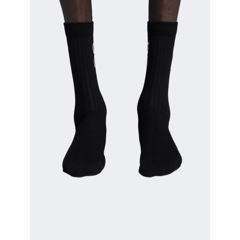 On Logo High 3P Unisex Lifestyle Sock Black