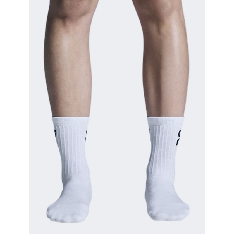 On Logo High 3P Unisex Lifestyle Sock White