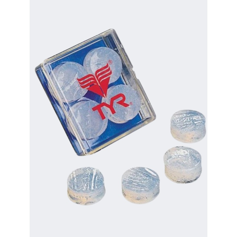 Tyr Soft Unisex Swim Ear Plug Clear