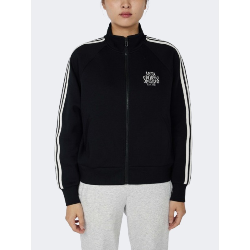 Anta Celebrate Like A Parisian Women Lifestyle Jacket Black