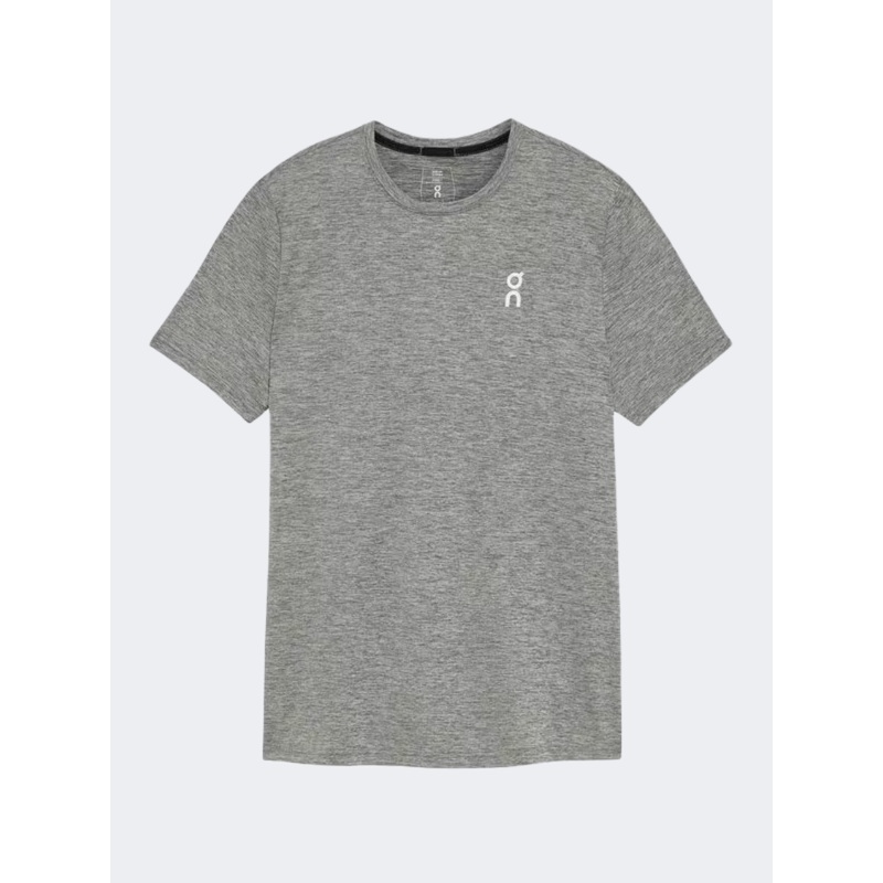 On Core Men Running T-Shirt Heather Grey
