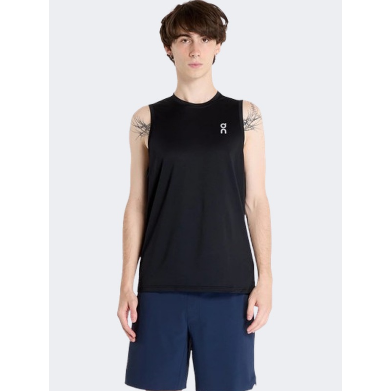 On Core Men Running Tank Black