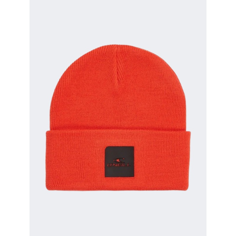 ONeill Cube Boys Skiing Beanie Paprika Flame