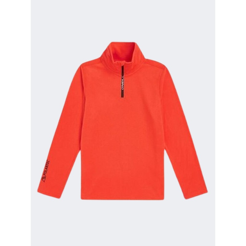 ONeill Jacks Polartec 100 Hz Boys Skiing Fleece Paprika Flame