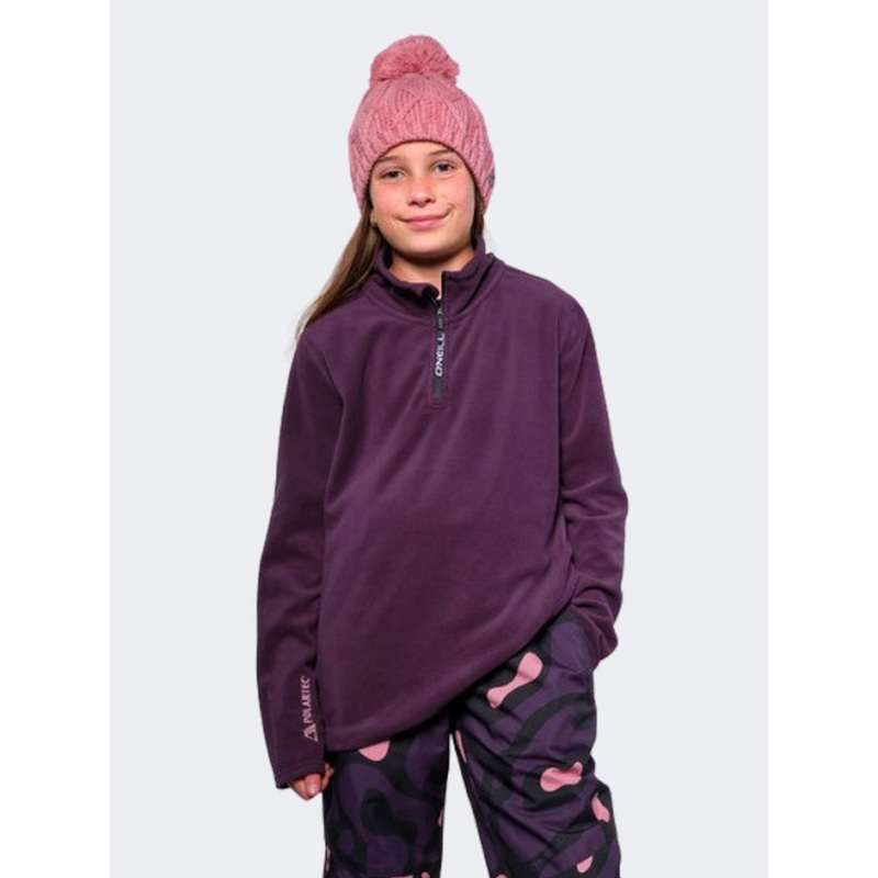 ONeill Jacks Polartec 100 Hz Girls Skiing Fleece Aubergine