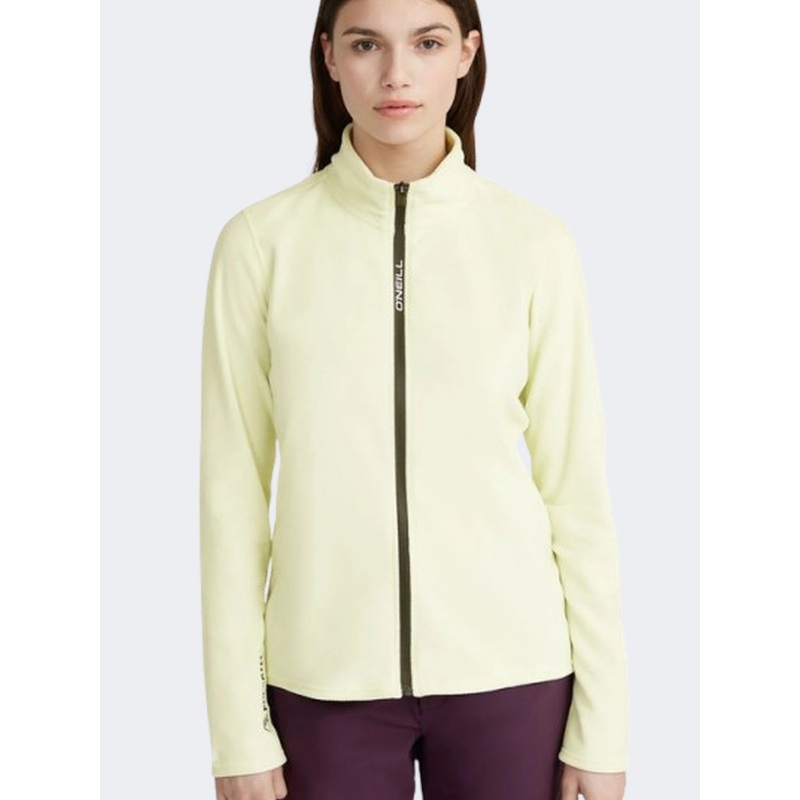 ONeill Jacks Polartec 100 Women Skiing Fleece Lime Wash