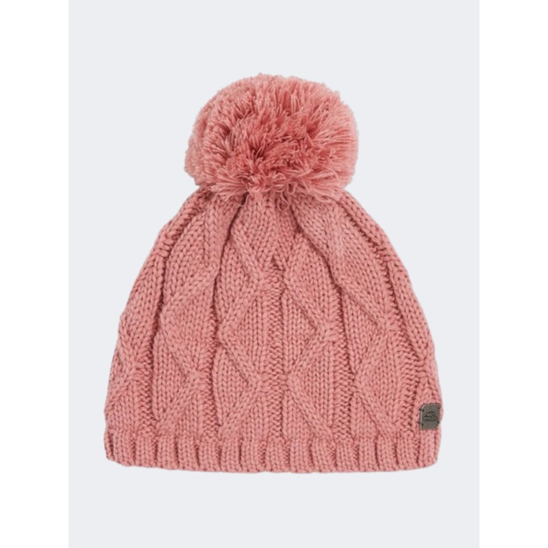 ONeill Nora Girls Skiing Beanie Genuine Pink