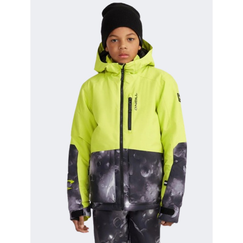 ONeill Originals Block Boys Skiing Jacket Black Spacedout