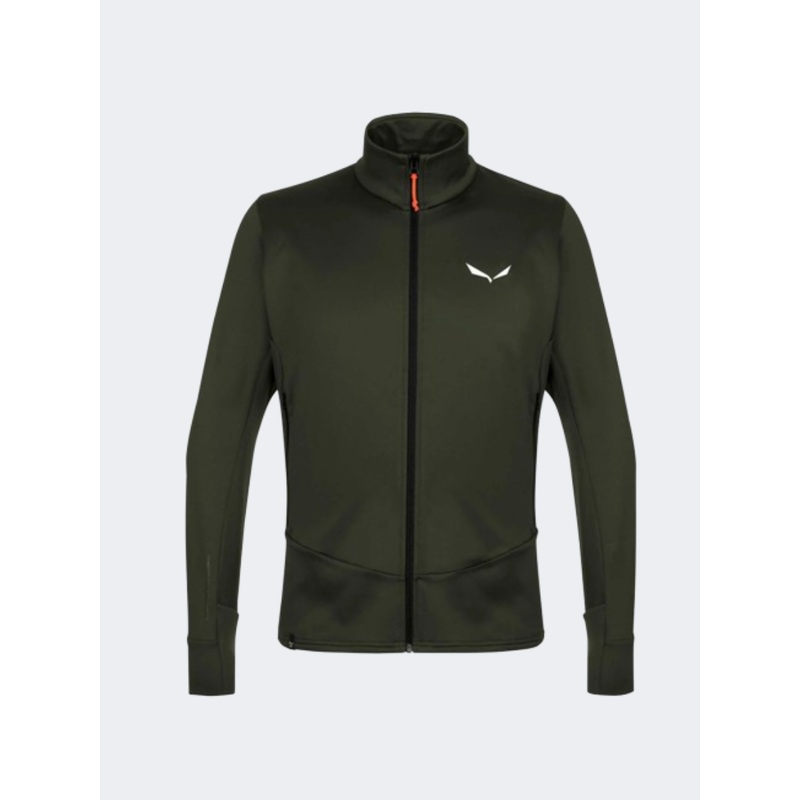 Salewa Puez Men Hiking Jacket Green Dark Olive