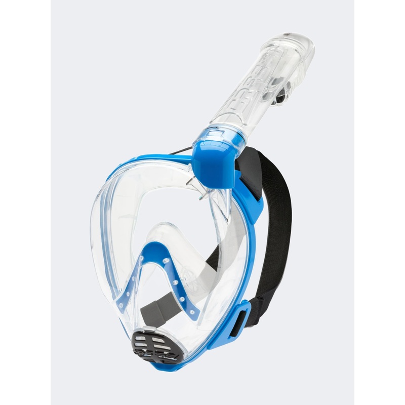 Cressi Baron Full Face Diving Mask Clear/Blue S/M