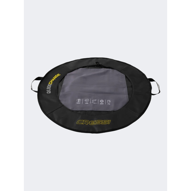 Cressi Quickchanging Diving Mats Black/Yellow
