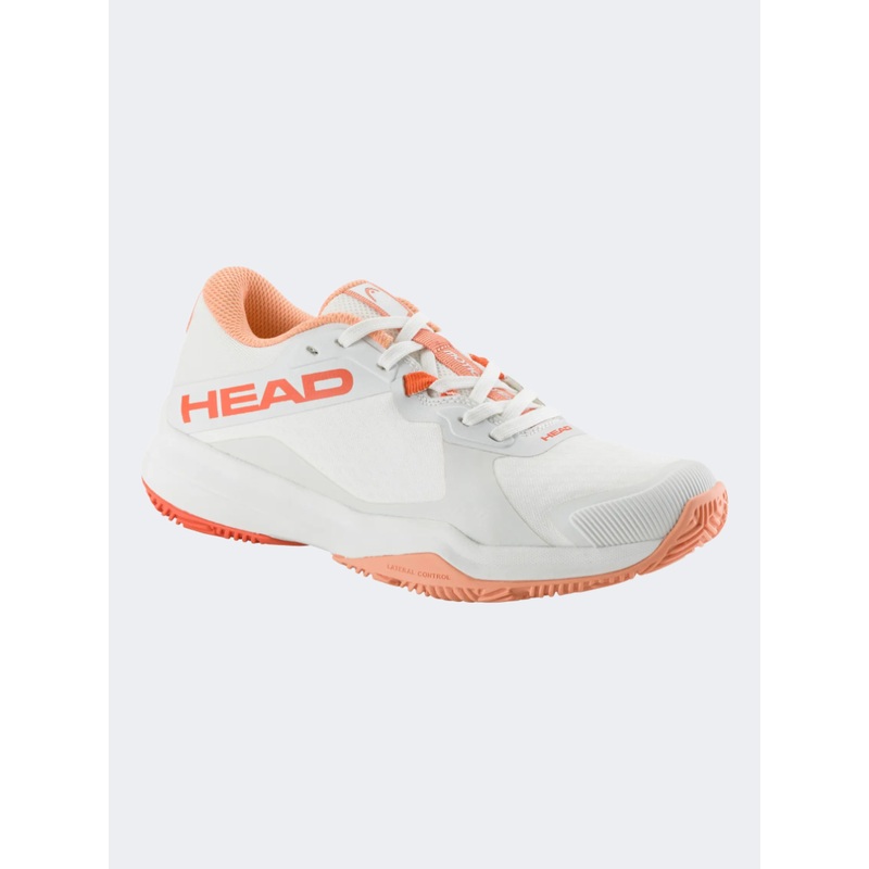 Head Motion Team Women Padel Shoes White/Coral