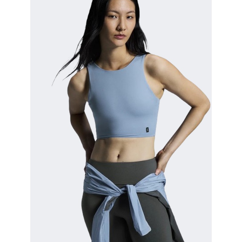 On Core 2 In 1 Women Running Tank Chambray