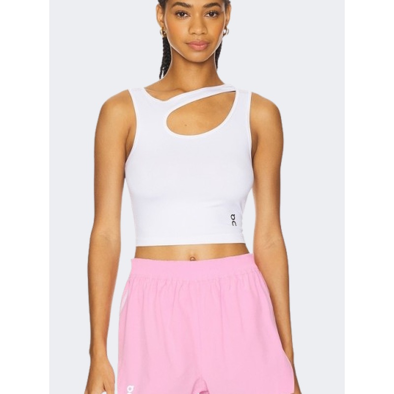 On Studio Cut Out Women Training T-Shirt White
