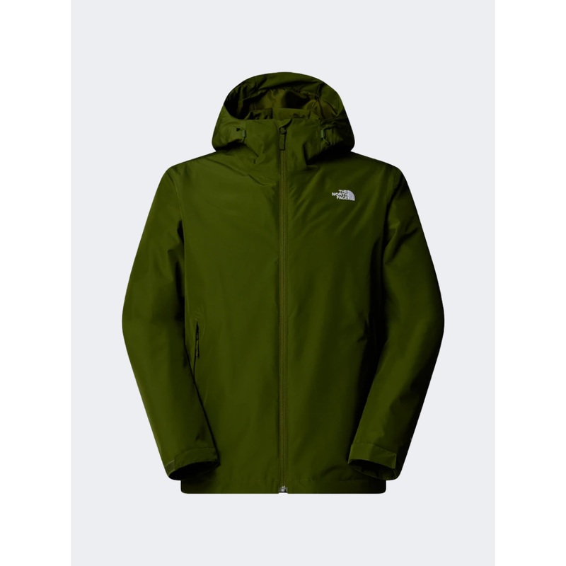 The North Face Carto Mono Triclimate Hooded Men Lifestyle Jacket Woodland Green