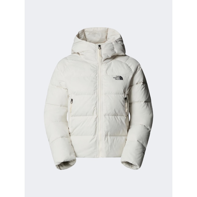 The North Face Hyalite Down Women Hiking Jacket White Dune