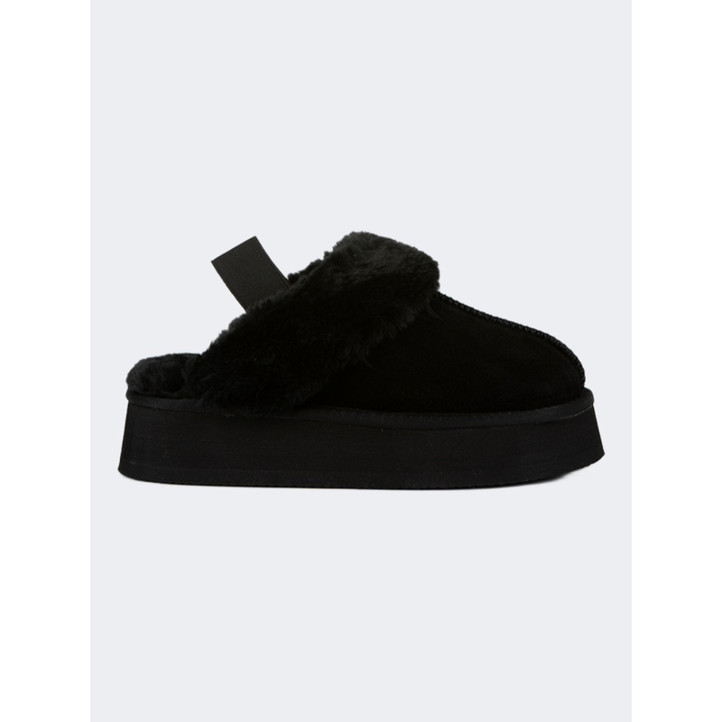 Top Ten Slip-On Women Lifestyle Plush Black