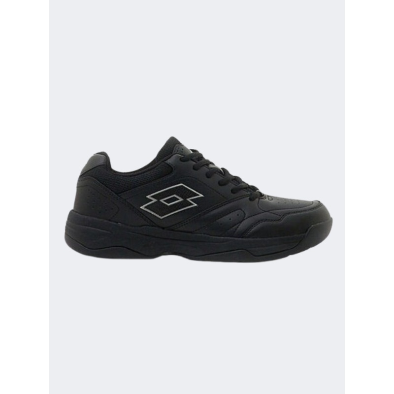 Lotto Court Logo Amf Men Lifestyle Shoes Black/Gravi